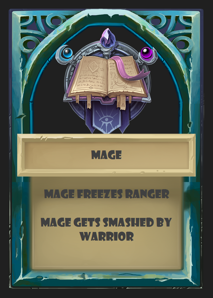 Example Mage Card